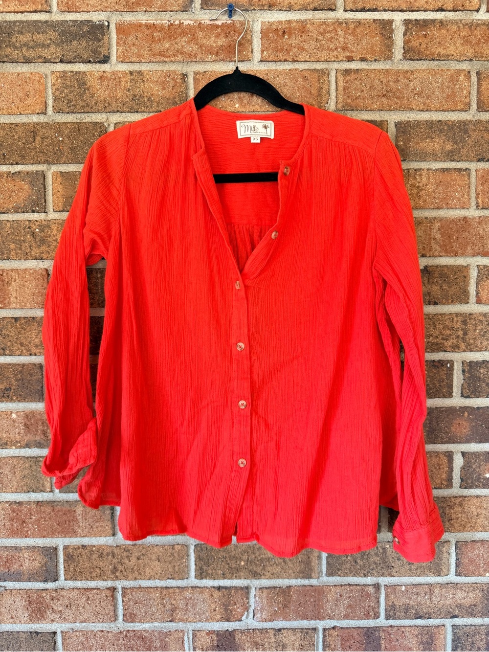 Mille Cotton Gauze Button Down